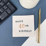 Personalised Birthday Milestone Card