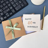 Personalised Birthday Milestone Card