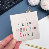 New Home Ceramic Coasters