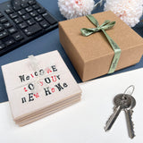 New Home Ceramic Coasters
