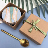 Blue Ocean Wave Coasters