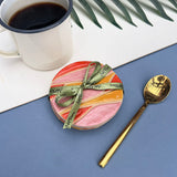 Sunset Ocean Wave Coasters