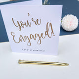 You're Engaged! Greetings Card