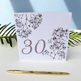 30th Birthday Card