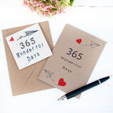 First Year Anniversary Card