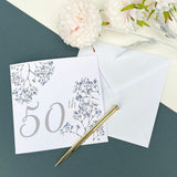 50th Birthday Hanging Heart
