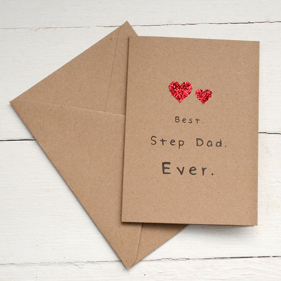 Best Step Dad Ever Card