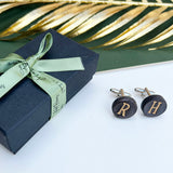 Father's Day Initial Cufflinks
