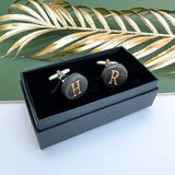 Father's Day Initial Cufflinks