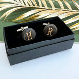 Father's Day Initial Cufflinks