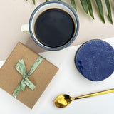 Dark Blue Ceramic Coasters - Kitchen Decor