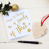 First Family Christmas Hanging Decoration