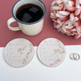 Bridesmaid Floral Ceramic Coaster