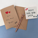 Best Dog Mum Ever Greetings Card