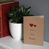Best Son Ever Card