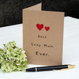 The Best Step-Mum Ever Ceramic Coaster