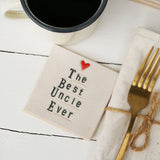 The Best Auntie Ever Ceramic Coaster
