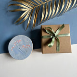 Blue Wild Flower Ceramic Coasters