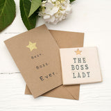 The Boss Lady Ceramic Coaster
