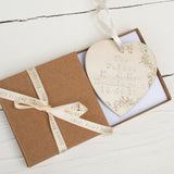 Personalised Floral Engagement Card