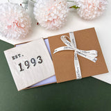 Established Personalised Year Coaster