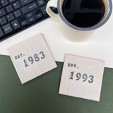 Established Personalised Year Card