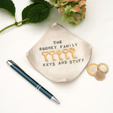 Ceramic Family Key Dish