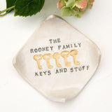 Ceramic Family Key Dish