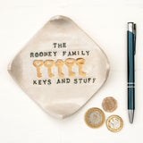 Ceramic Family Key Dish