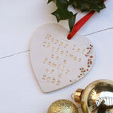 First Family Christmas Hanging Decoration