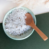 Green And Gold Bath Salt Dish Set