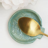 Moroccan Style Green Spoon Rest