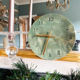 Green Wall Clock, Kitchen Accessories