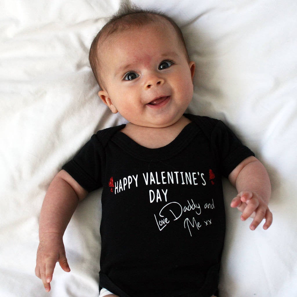 Valentines babygrow best sale