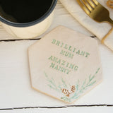 Amazing Mum And Nanny Ceramic Coaster