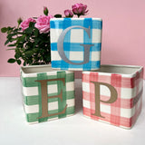 Personalised Initial Vase And Plant Pot