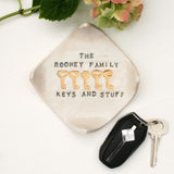 Ceramic Family Key Dish