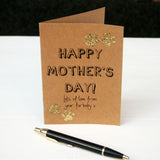 Mother's Day Card From Your Furbaby