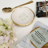 Old Bag Tea Bag Saucer - Tea Gift Set - Tea Lover Gift