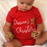 My First Christmas Dinner Baby Bib