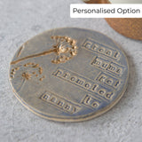 Round Nanny Ceramic Coaster - Baby and Pregnancy Reveal Coaster