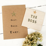 The Boss Ceramic Coaster