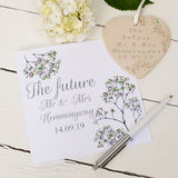Personalised Floral Engagement Card