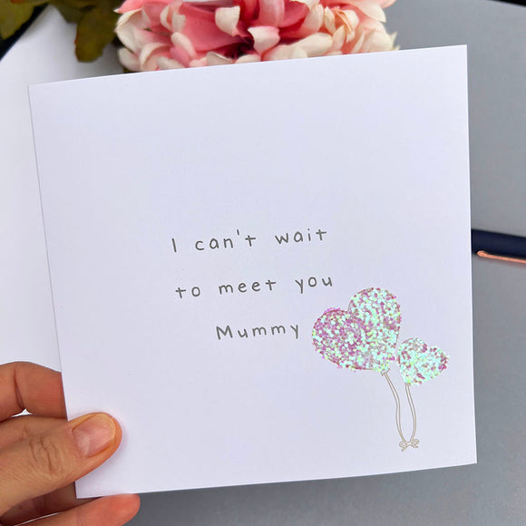 Mum To Be Balloon Card