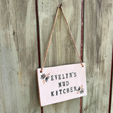 Personalised Mud Kitchen Sign
