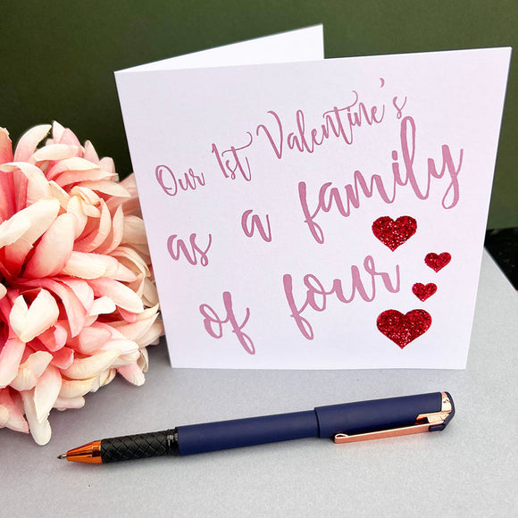 First Family Valentine's Card