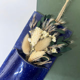 Dark Blue Hanging Vase