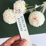 Large Ceramic Personalised Plant Marker