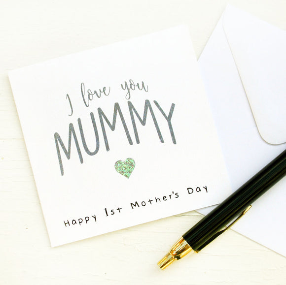 Mummy's First Mother's Day Card
