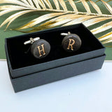 Father's Day Initial Cuff Links